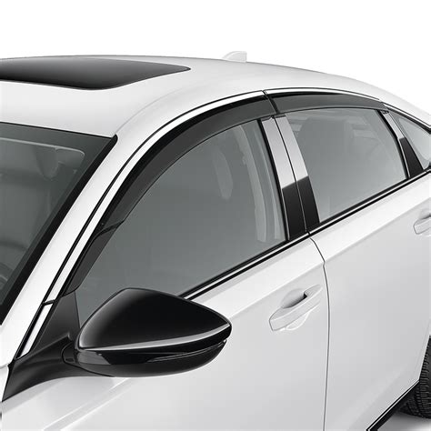 in chanel window visors 2018 honda civic hatchback|Weathertech In Channel Window Visors .